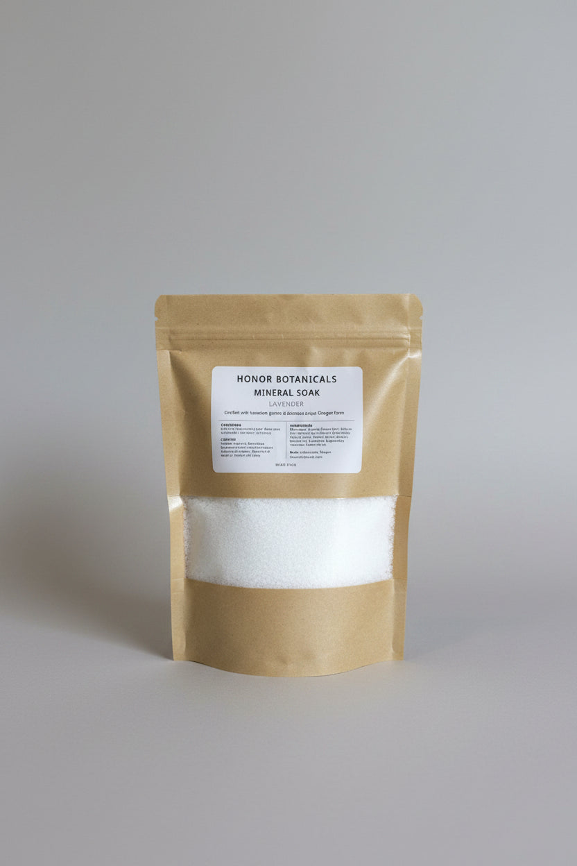 Lavender Mineral Soak - 18 oz Refill