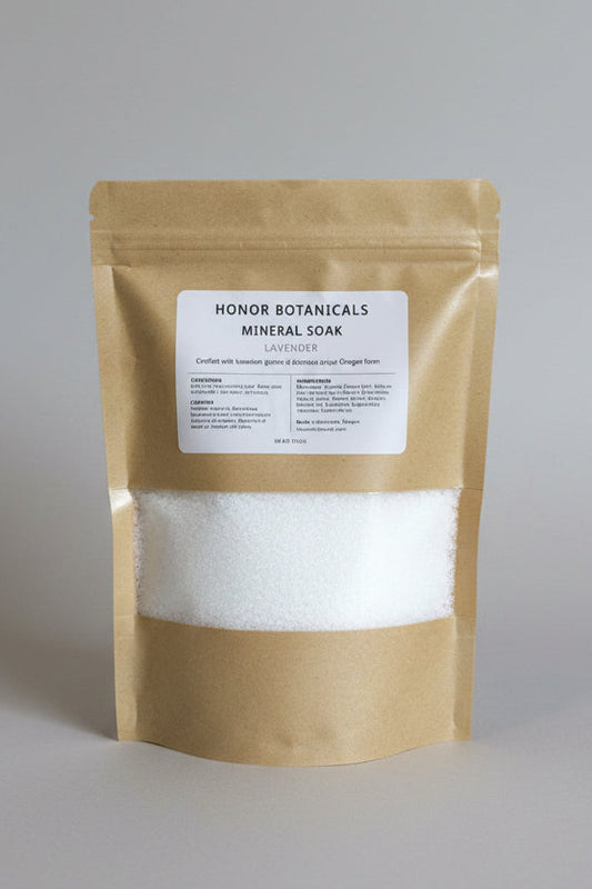 Lavender Mineral Soak - 18 oz Refill